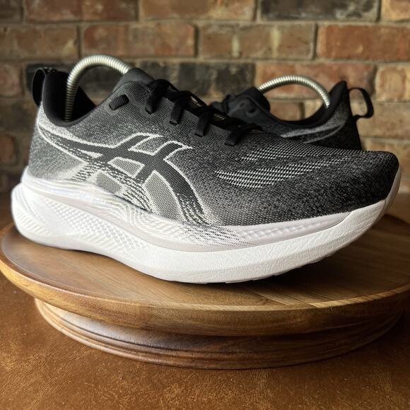 Asics GlideRide Max Women's 10 Lavender Black Max Cushion Running Shoes Sneakers - Picture 2 of 16